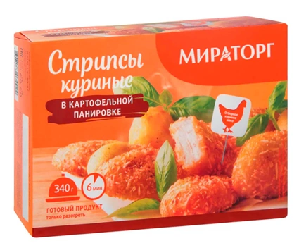Стрипсы куриные в картофельной панировке